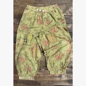 Jaded Gypsy enchanted woods walk pants bohemian patchwork NWT